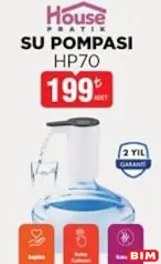 HOUSE PRATİK HP70 SU POMPASI